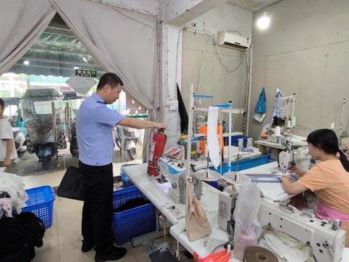 怀宁县公岭镇开展小型服装加工厂安全生产大检查，筑牢行业安全防线